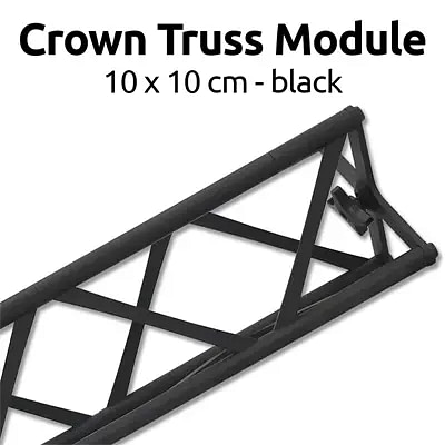 Crown Truss 10 x 10 modul, sort