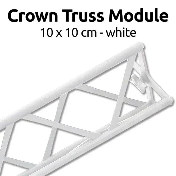 Crown Truss 10 x 10 modul,  hvid, 40 cm