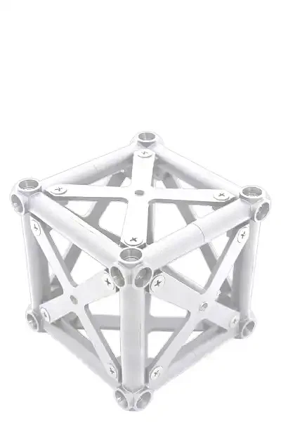 CROWN TRUSS 10x10, Corner Block - Hvid