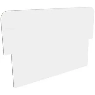 Logoplade til AluLine A1 hvid