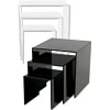 Nesting Shelves - 3 Stk - Sort