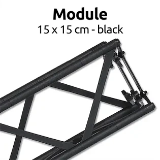 Crown Truss 15 x 15 modul, sort