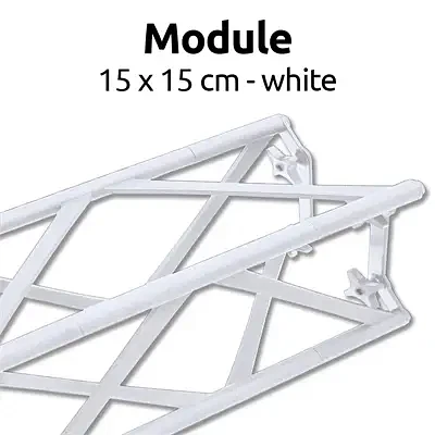 Crown Truss 15 x 15 modul, hvid