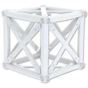 CROWN TRUSS, Corner Block - White