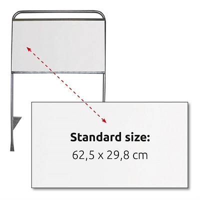 Logoplade 62,5 x 29,8 cm til Estate Sign Standard