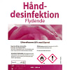 Hånd-desinfektion 85 % etanol, 1000 ml flaske