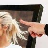 PlanaVision Digitalt Skilt Stander med 24" Touch Display, Sort