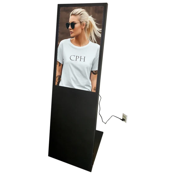 PlanaVision Stander med 32" Digitalt Display, Sort