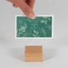 Wood Block Kortholder