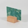 Wood Block Kortholder