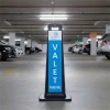 City Sign Plast, sort, dobbeltsidet