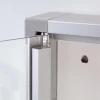 Infoboks med magnetisk whiteboard og lås foran, indendørs