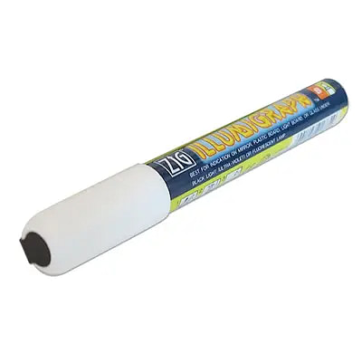 Board Marker, hvid, 6 mm