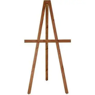 Wooden Stafeli, 165cm. Dark wood