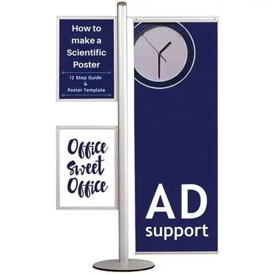 Multi Stander 16 - Dobbeltsidet med Slide-in banner