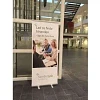 Classic Roll-up enkeltsidet - 85x200 cm - sølv