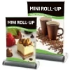 Mini Roll-up, enkeltsidet kassette, sølv