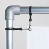 Banner Tube Freestanding Frame, fritstående ramme af alurør 0,3 mm / Ø 48 mm - 100 x 50 cm 