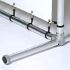 Banner Tube Freestanding Frame, fritstående ramme af alurør 0,3 mm / Ø 48 mm - 100 x 50 cm 