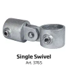Banner Tube High Stand, fritstående ramme af alurør 0,3 mm / Ø 48 mm - 150 x 100 cm 