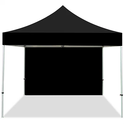 Side til Event Tent Lux, 3 x 3 m, sort, uden tryk