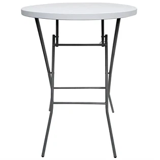 Folding table, eventbord Ø 80 cm
