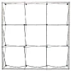 Messevæg, Pop-up Wall Textile, 3 sektioner