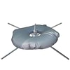 Beachflag, Outdoor Bow Flag, Small inkl. flag og Cross Flag Base
