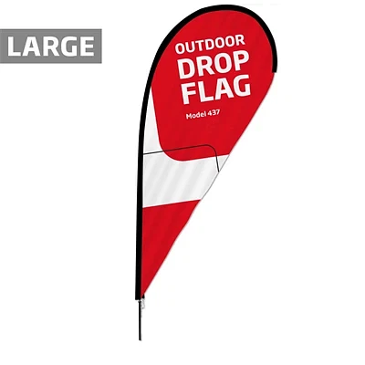 Beachflag, Outdoor Drop Flag, Large