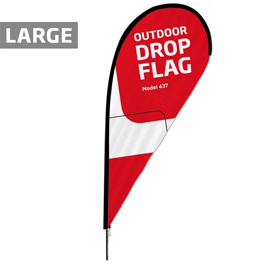 Beachflag, Outdoor Drop Flag, Large