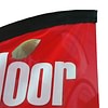 Beachflag, Outdoor Bow Flag, alustang, Small (uden fod og flag)