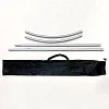 Beachflag, Outdoor Bow Flag, alu pole, Large (uden fod og flag)