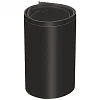 Pop-up væg, buet, 4 sektioner