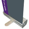 Basic Roll-up kassette, enkeltsidet, alu/sølv, 30 cm