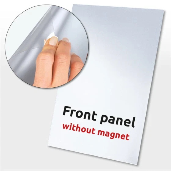 APET frontplade (uden magnet), 100 x 200 cm