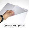 Flex Stander med sort plastramme, A5