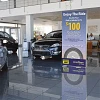 Maxiframe Ocean, dobbeltsidet bannerramme, 50 mm dyb, 200 x 225 cm