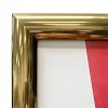 Alu Klapramme, blank guld, 25 mm profil, A1