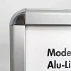 Alu-Line Rondo Gadeskilt, sølv, A2