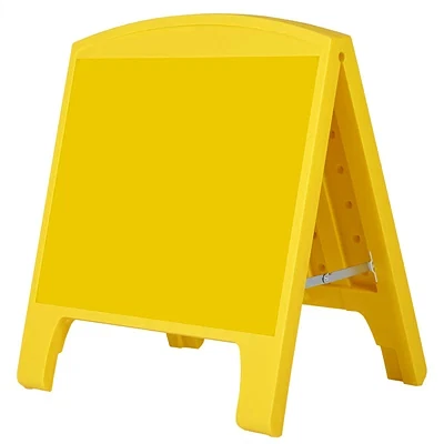 Compact Plast A-board, mini, gult