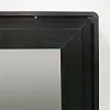 Sort Infobox Magnetisk med lås - 6xA4 - sort
