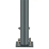 Pole Stand, 115 cm, mørkegrå, til dispensere