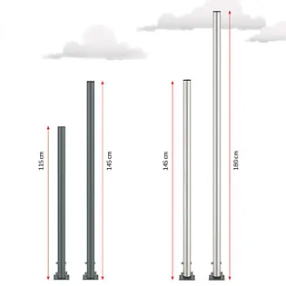 Pole Stand, Ø 5 cm, til dispensere