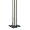 Pole Stand, 180 cm, rustfri stål, til dispensere