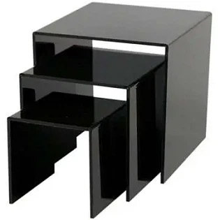 Nesting Shelves - 3 Stk - Sort