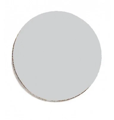 Rund magnet, grå, Ø 1cm (50 stk pr. ark)