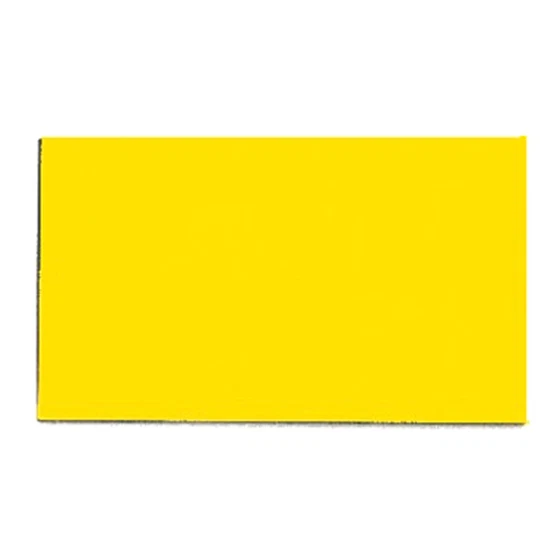 Magnetark med 56 stk. gule magneter, 2 x 1 cm