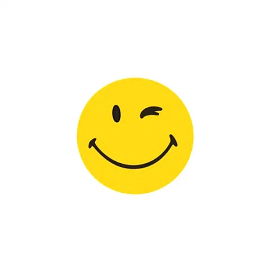 Smiley magnet, 6 stk., 30 mm