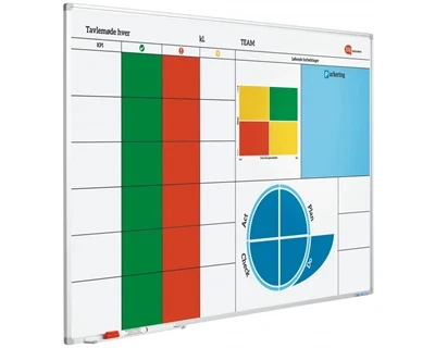 Whiteboard med print