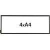 Windo Display, 84,1 x 29,7 plakatholder til gulv